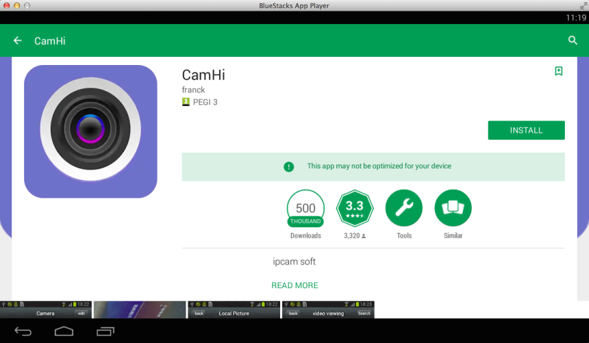 camhi app for pc download