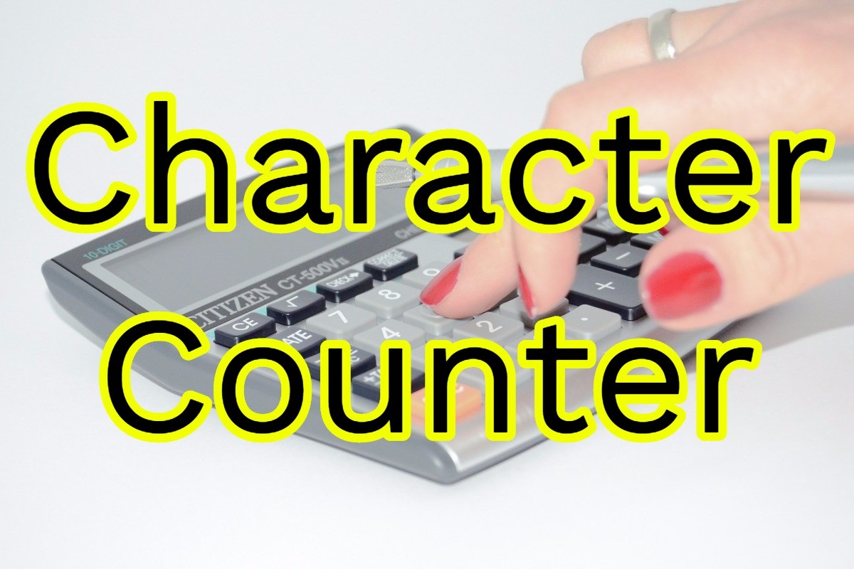 character counter for personal statement