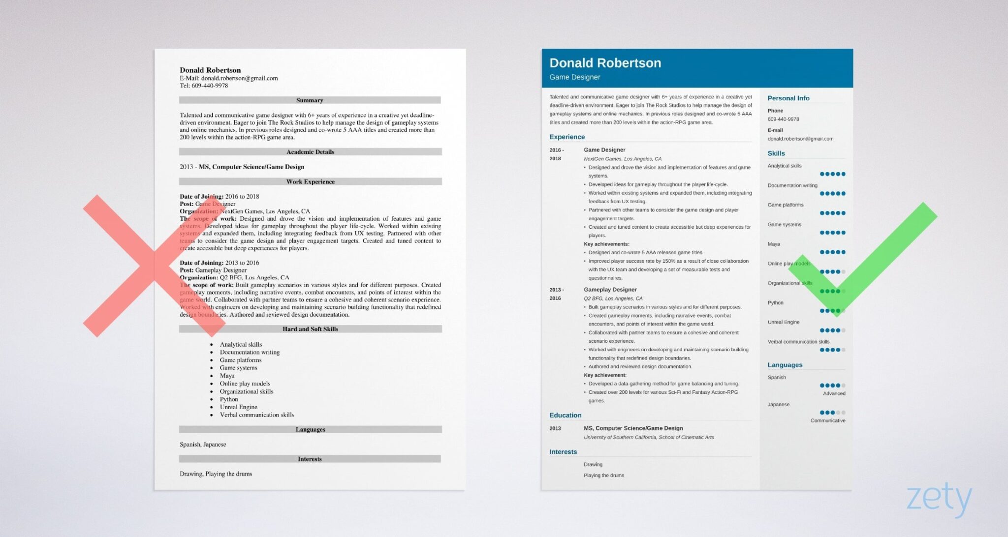 What Skills to Highlight in Your Game Design Resume - TechKunda